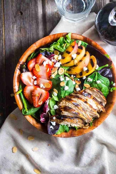 Healthy Fruit Salad Bowl